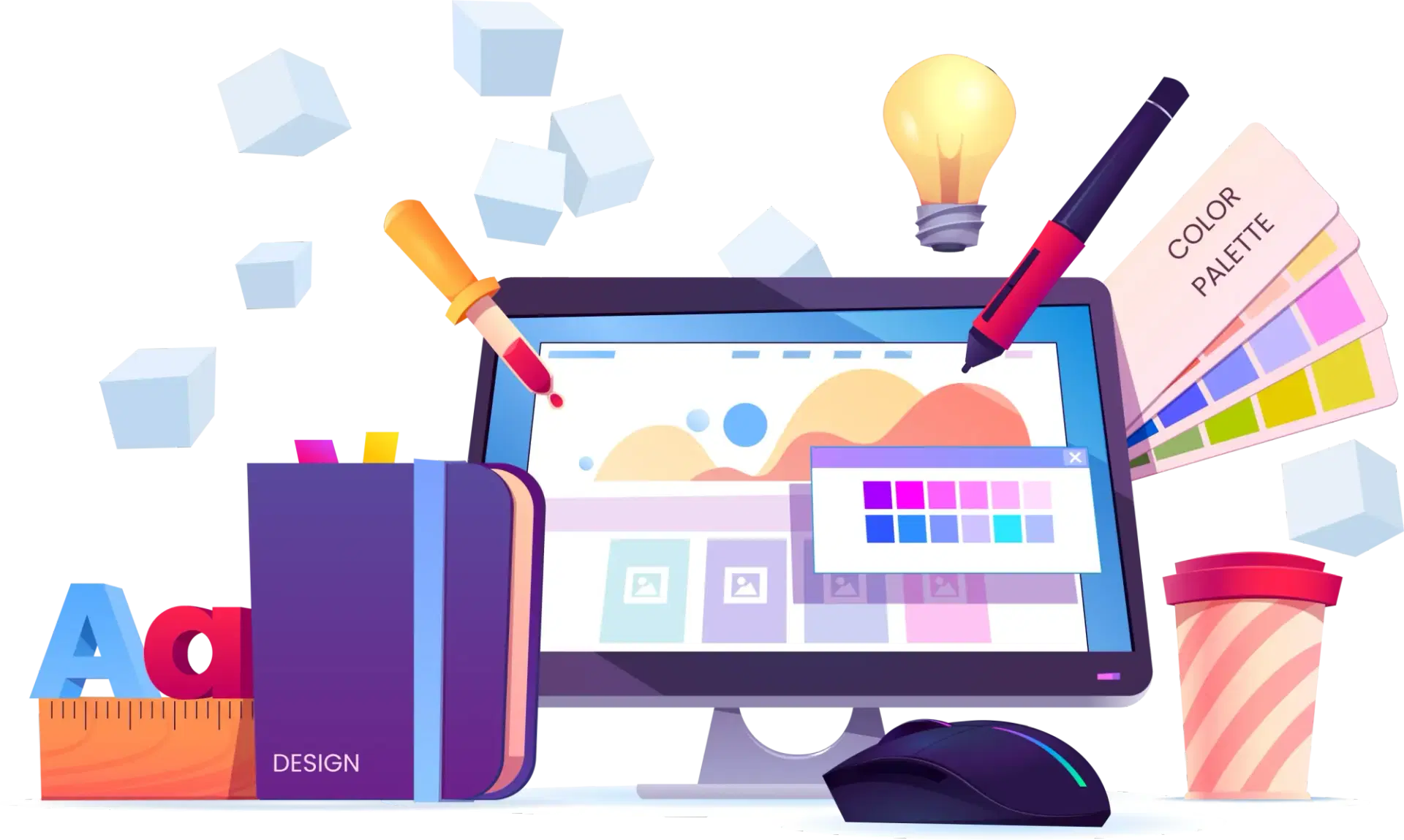 Digital Crafts illustration