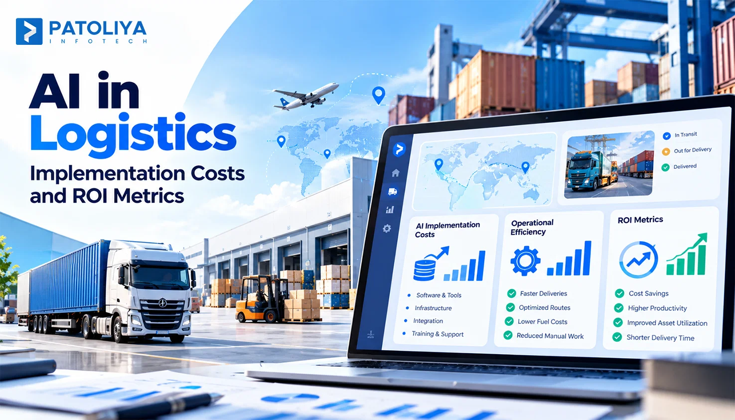 AI in Logistics: 12 Use Cases, Costs and Business Impact
